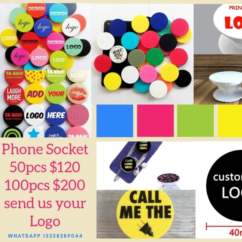 Phone Popsocket Logo Branding marketing custom